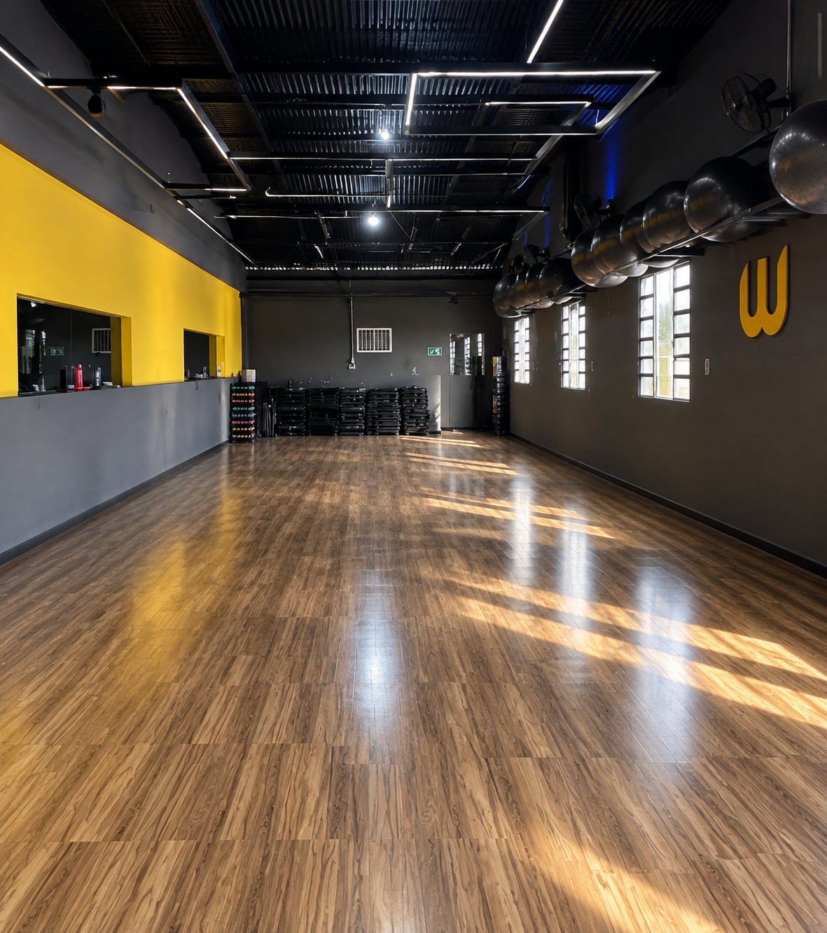 Espaço para treino funcional